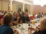 Obiad wieczorem w pałacu Ostoi III Zjazd 2014.jpg